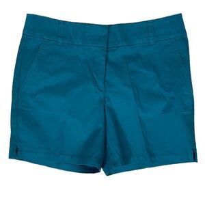 EUC Ann Taylor LOFT Outlet 6” Shorts in Teal (E-1)
